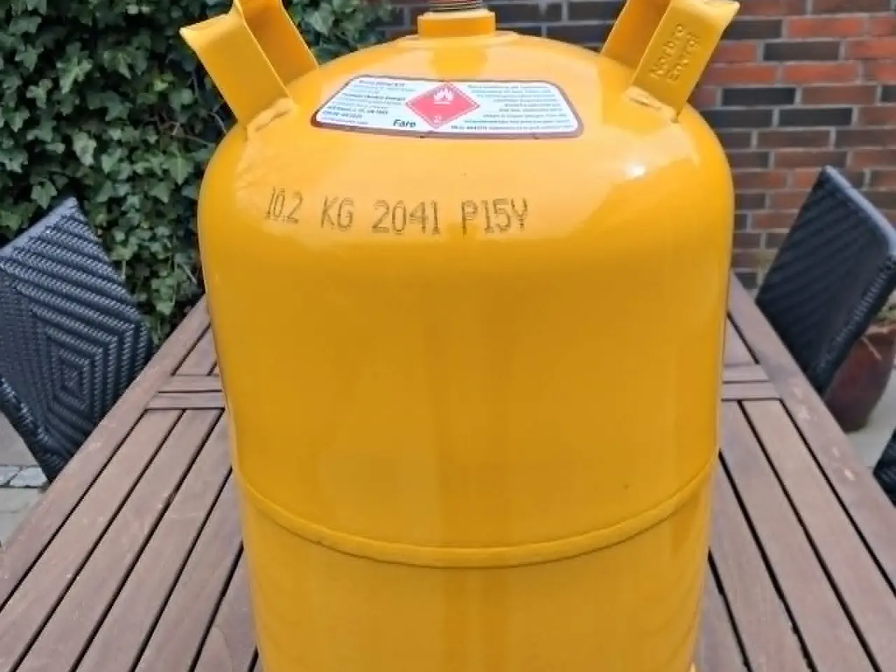 Billede 2 - Ny 11 kg. gasflaske