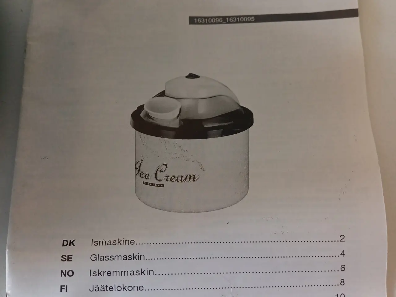 Billede 5 - Ismaskine / Ice cream Maker 1,1 liter