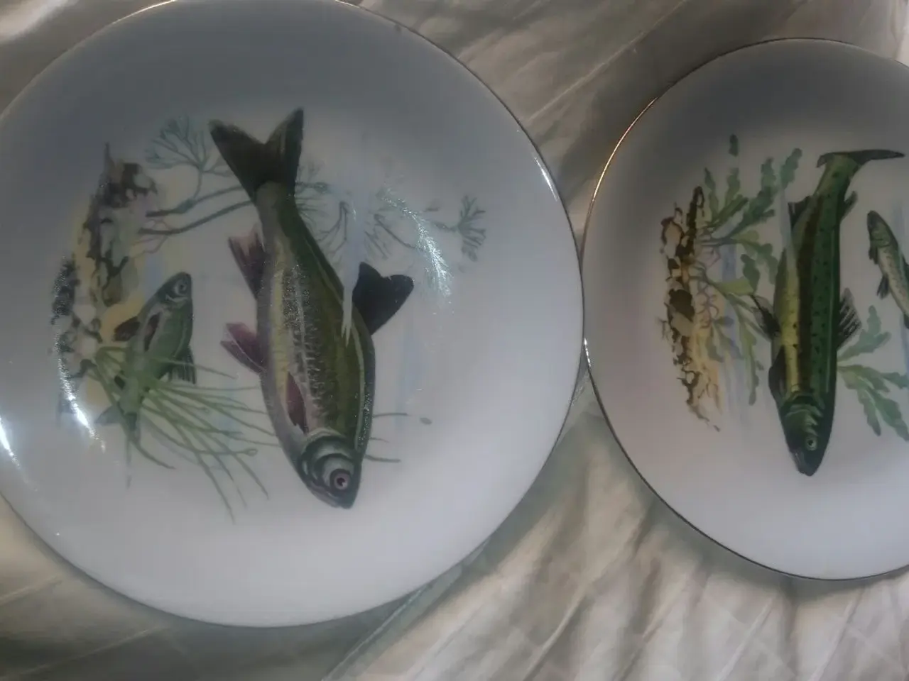 Billede 3 - Fiske tallerkener