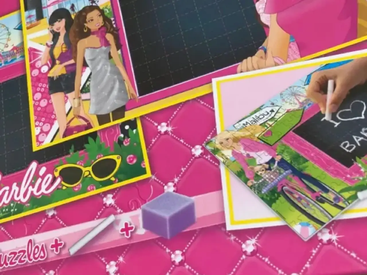 Billede 1 - Barbie puslespil