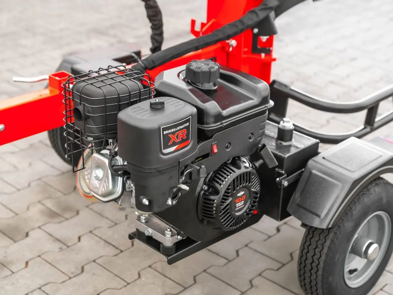 Billede 20 - WoodMaster CWM35B – 35 ton benzin brændekløver (lodret)