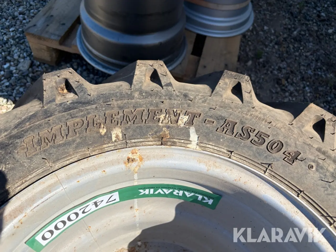 Billede 10 - Dæk Weidemann Implement-AS504 - 1 Styk