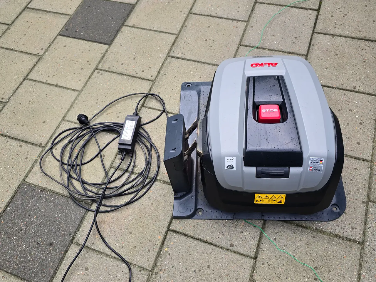 Billede 2 - Al-Ko Robolinho 1150w robotplæneklipper