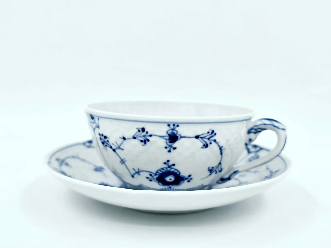 Billede 7 - Blåmalet tekop B&G Musselmalet Porcelæn 