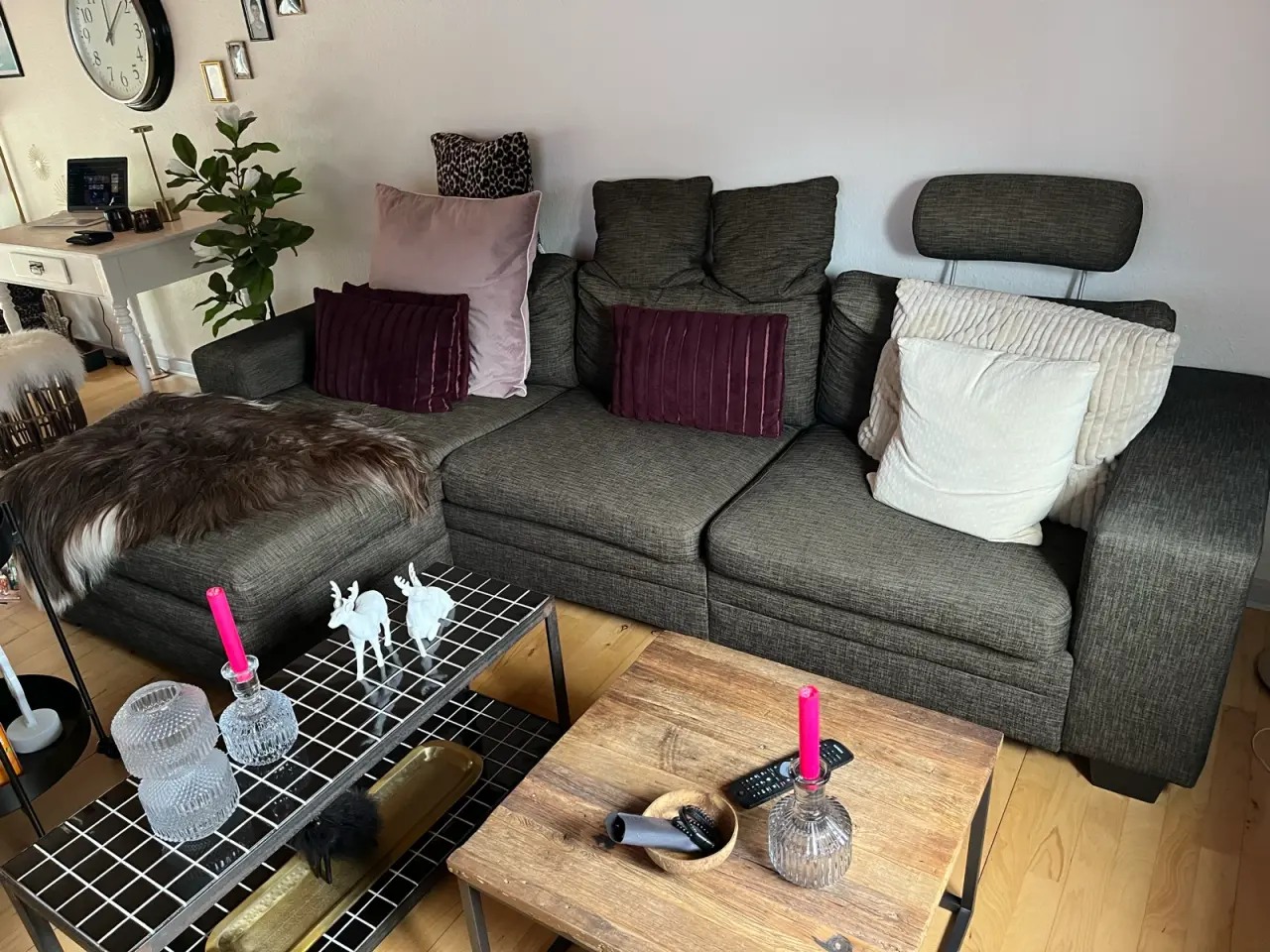 Billede 2 - Flot sofa med chaiselong 