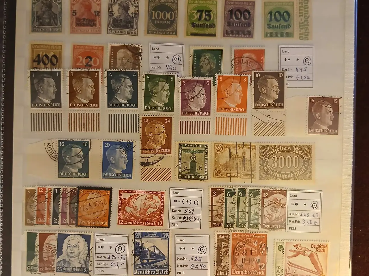 Billede 6 - Deutsches Reich (435) 6 plancher med 8 sider