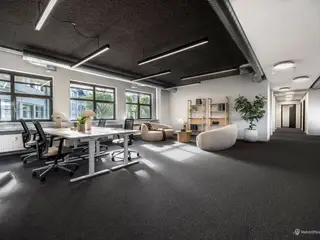 Lyst og fleksibelt kontor på 457 m2 tæt på Vibenshus Metro
