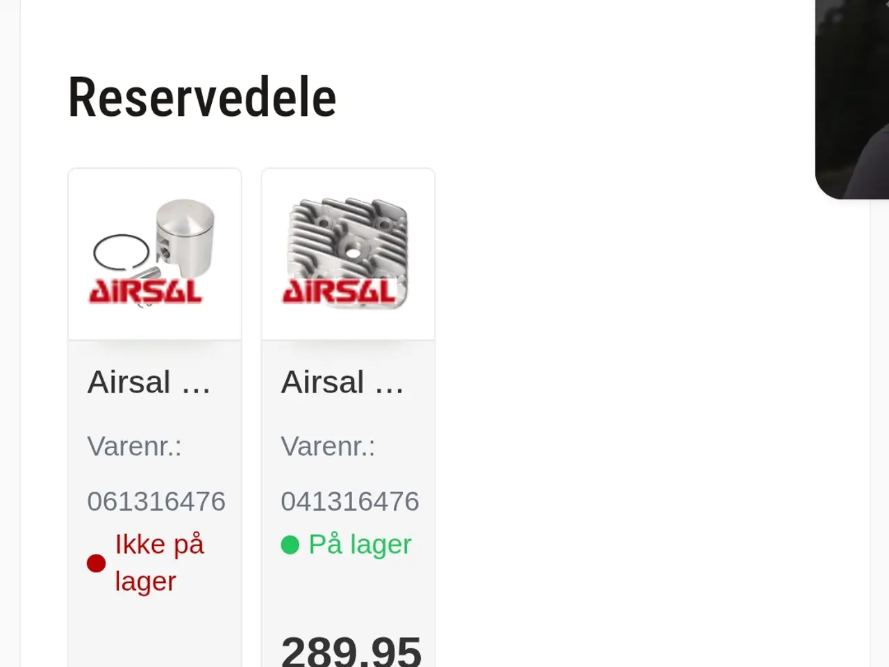 Billede 11 - Cylinderkit Airsal T6 47,6 Alu. 10mm