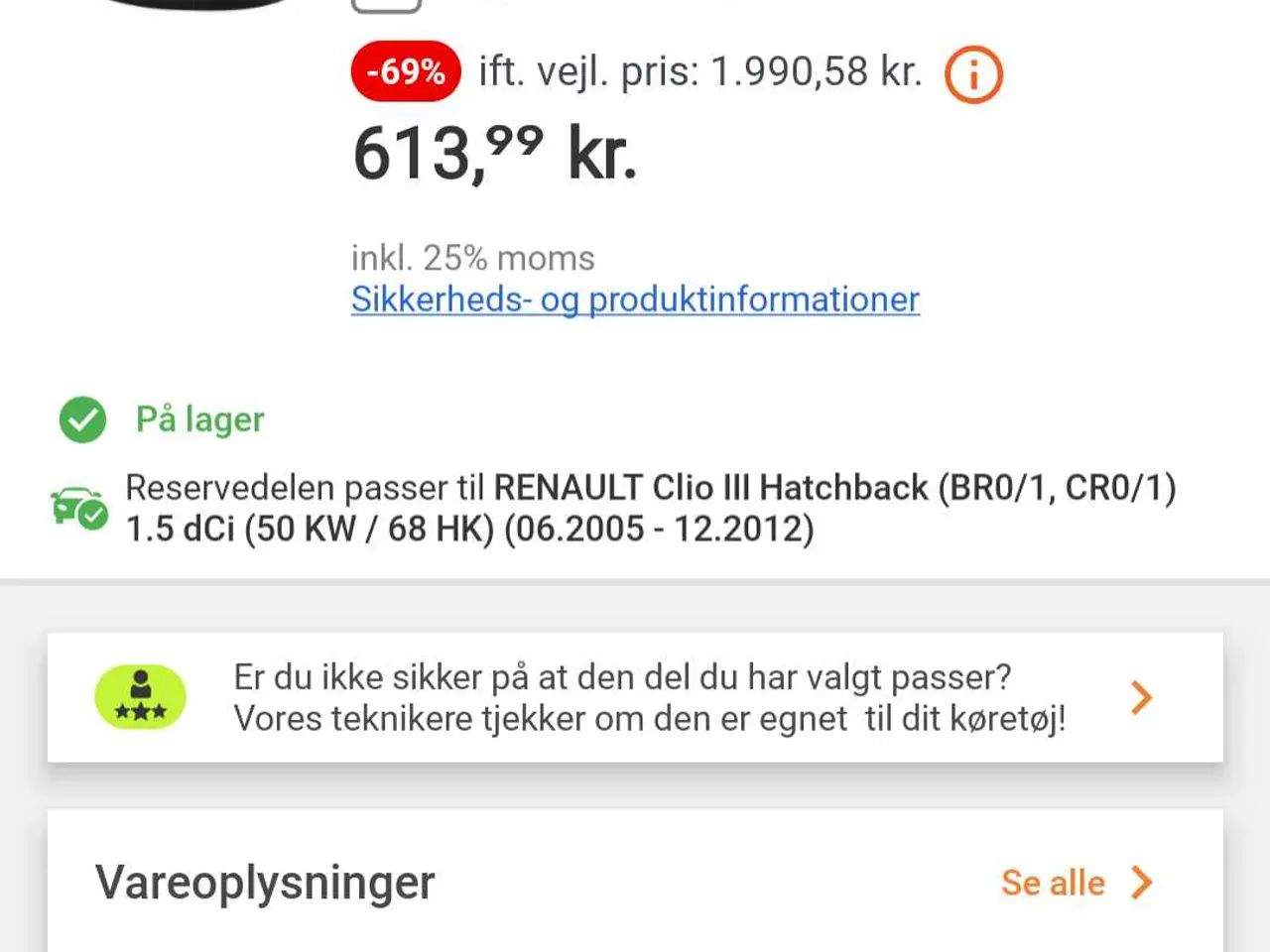 Billede 11 - Renault Clio 3 1.5 dci nedsat nypris 