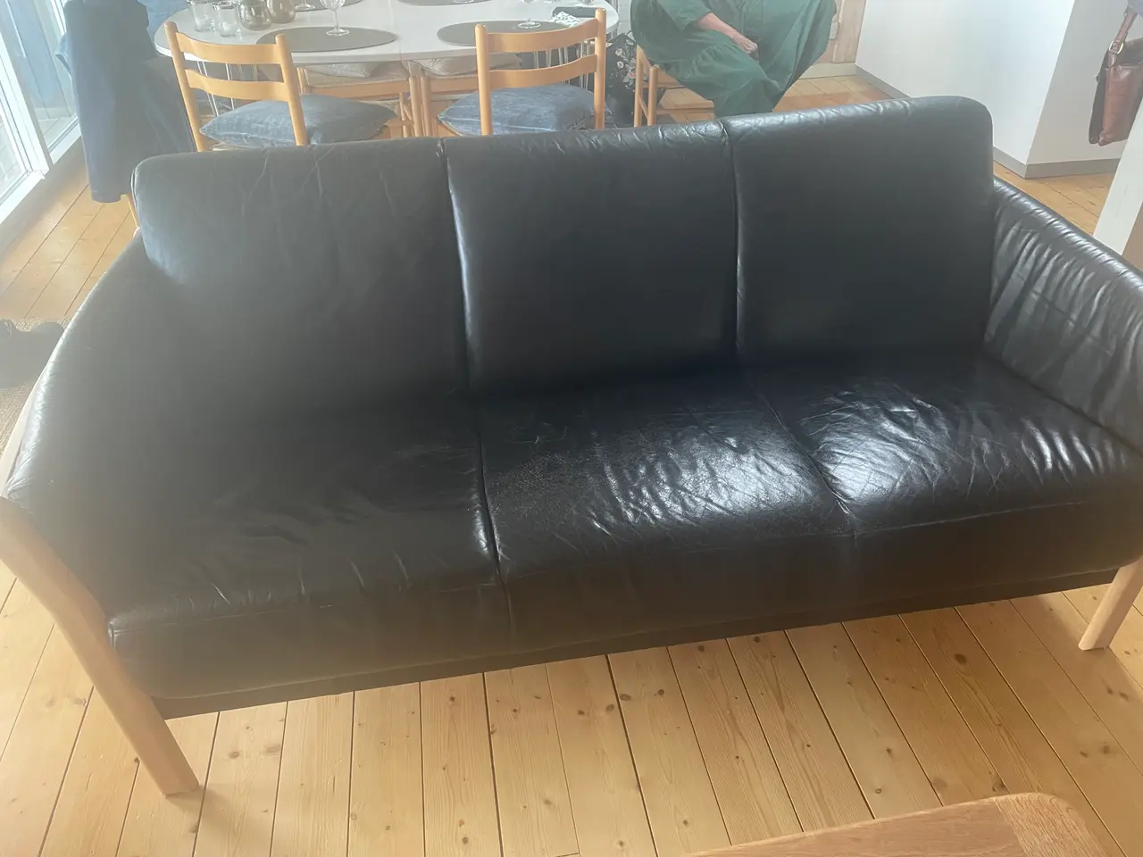 Billede 4 - Lædersofa - 3 personers
