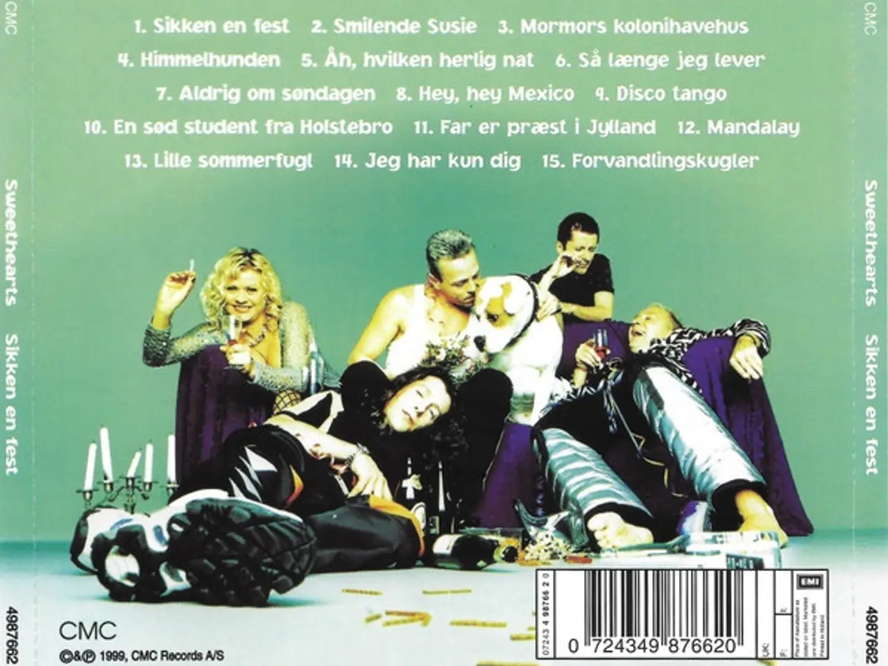 Billede 2 - Sweethearts – Sikken En Fest – CD