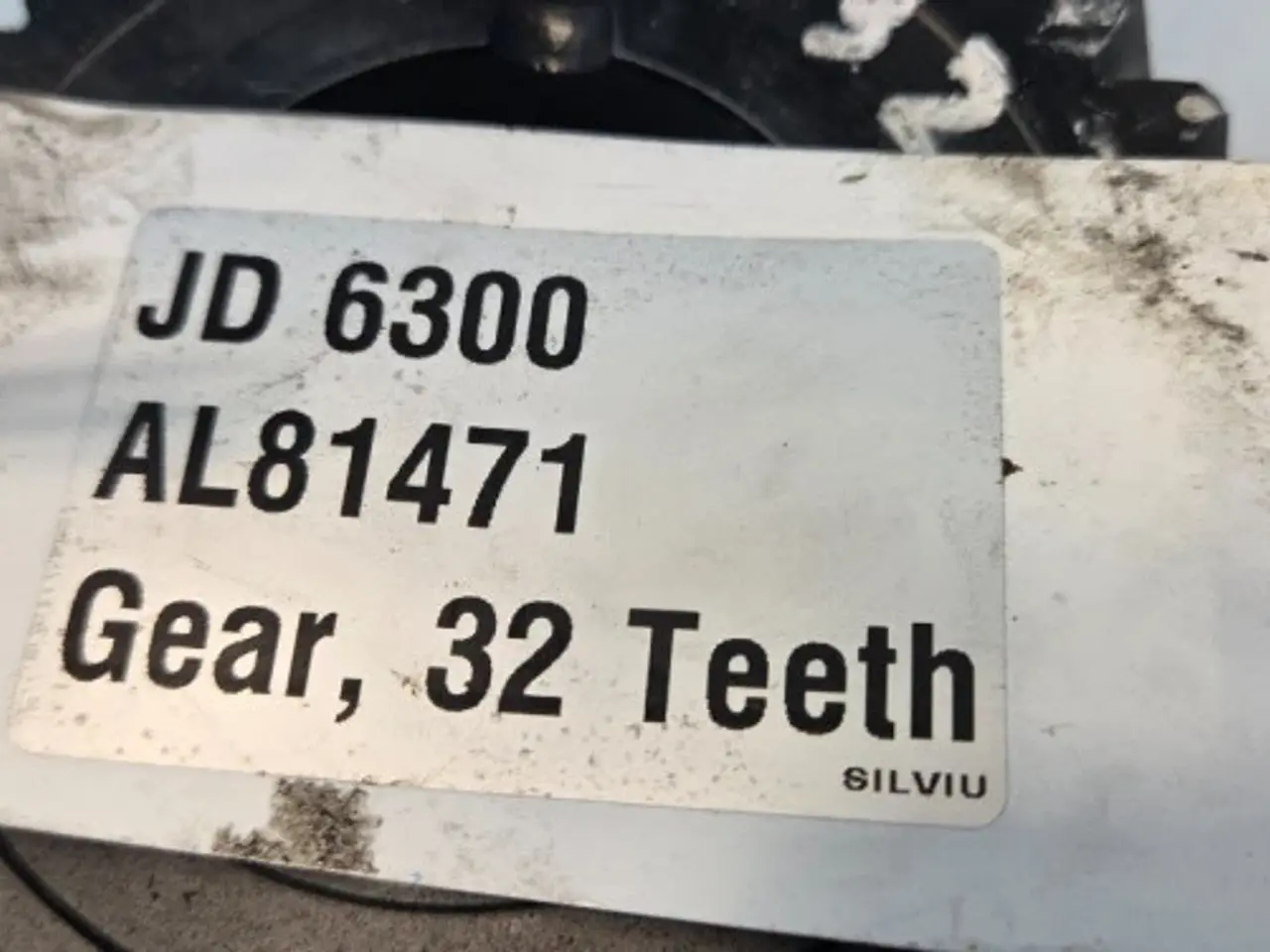 Billede 14 - John Deere 6300 Gearhjul AL81471