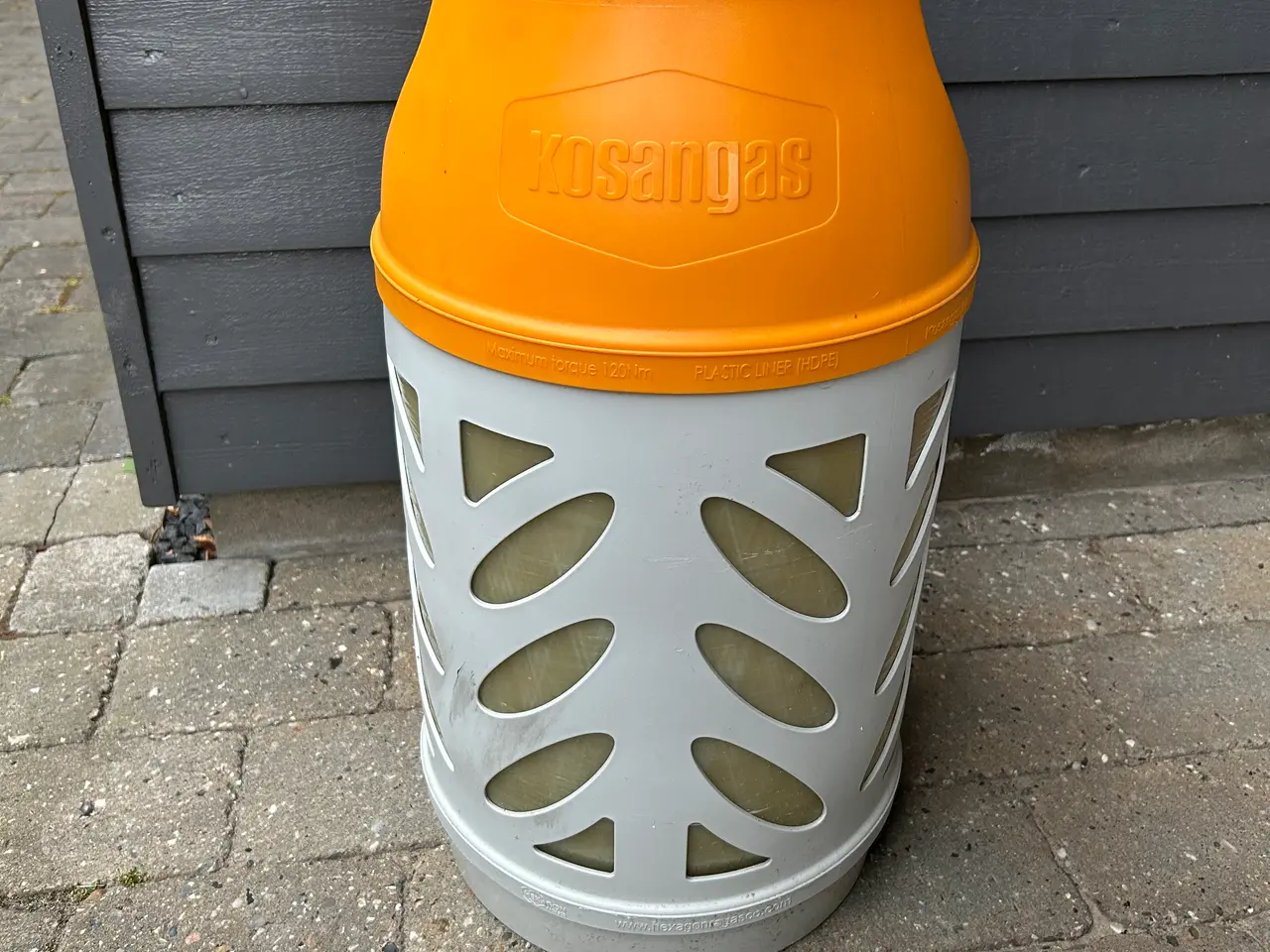 Billede 1 - Kosan Gas 10 kg letvægtsflaske (tom)
