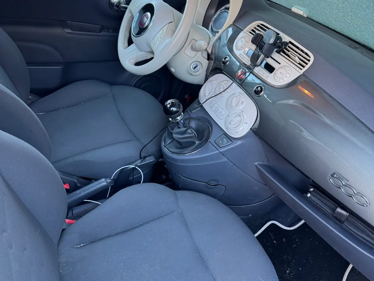 Billede 3 - Fiat 500 lounge 1.2, økonomisk og charmerende bybi