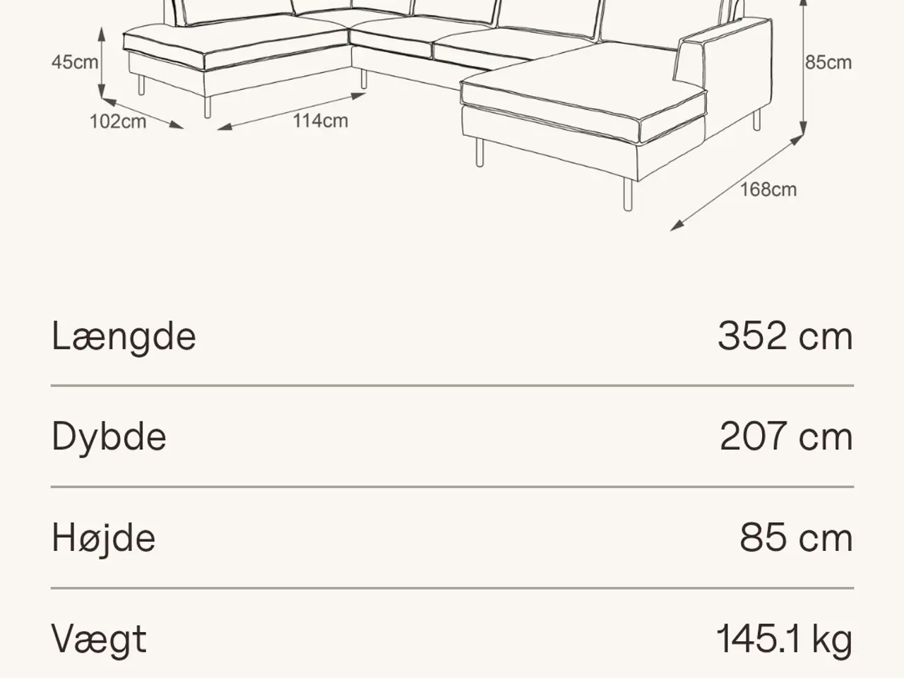 Billede 2 - Scott hjørnesofa