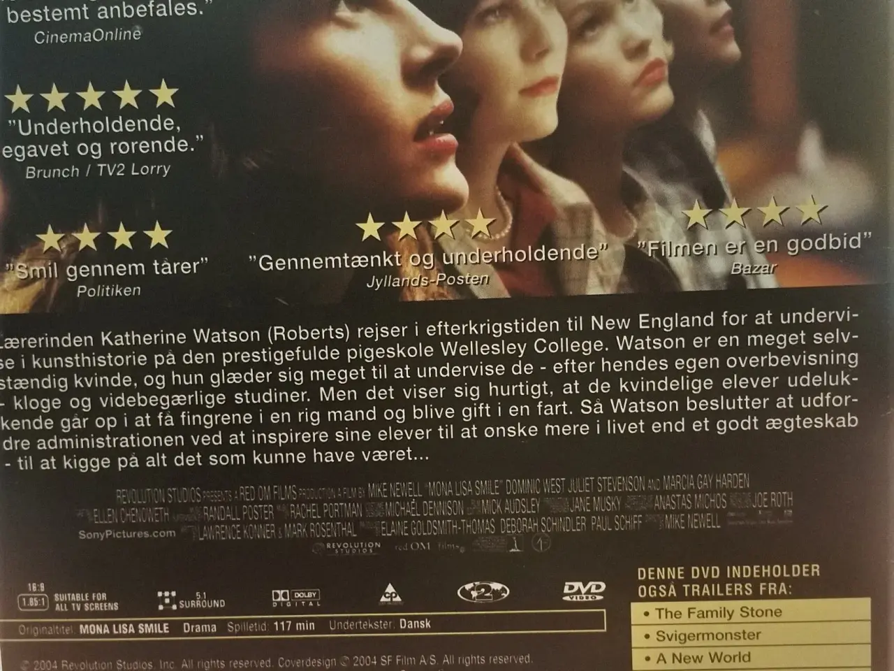 Billede 3 - MONA LISA SMILE med Julia Roberts