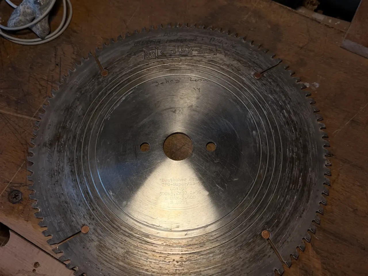 Billede 2 - 300mm aluminiums rundsavsklinge
