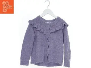 Pige Cardigan med Flæsedetaljer fra Name It (str. 104)