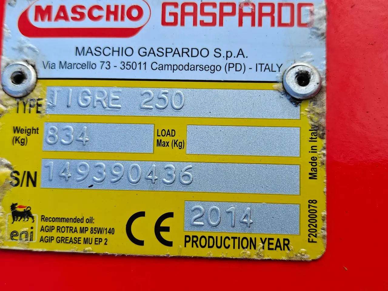 Billede 10 - Maschio Tigre 250