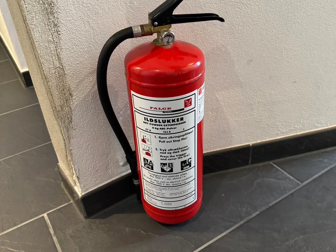 Billede 1 - Pulverslukker 6 kg