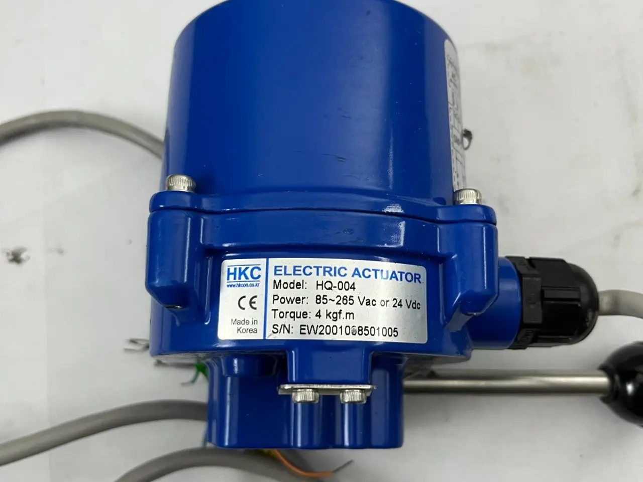 Billede 2 - HKC HQ-004 Electric Actuator, 85-265V AC/24V DC,
