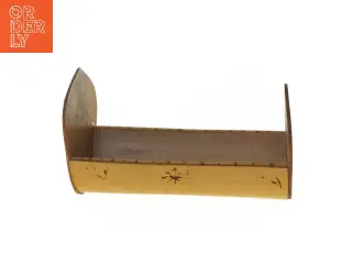 Træ vugge til små dukker eller bamser (str. 25x14 cm)