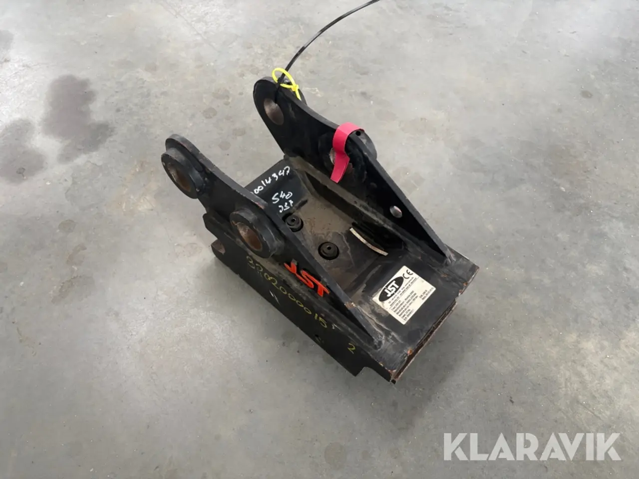 Billede 3 - Hydraulisk hurtigskifte JST S40 HY