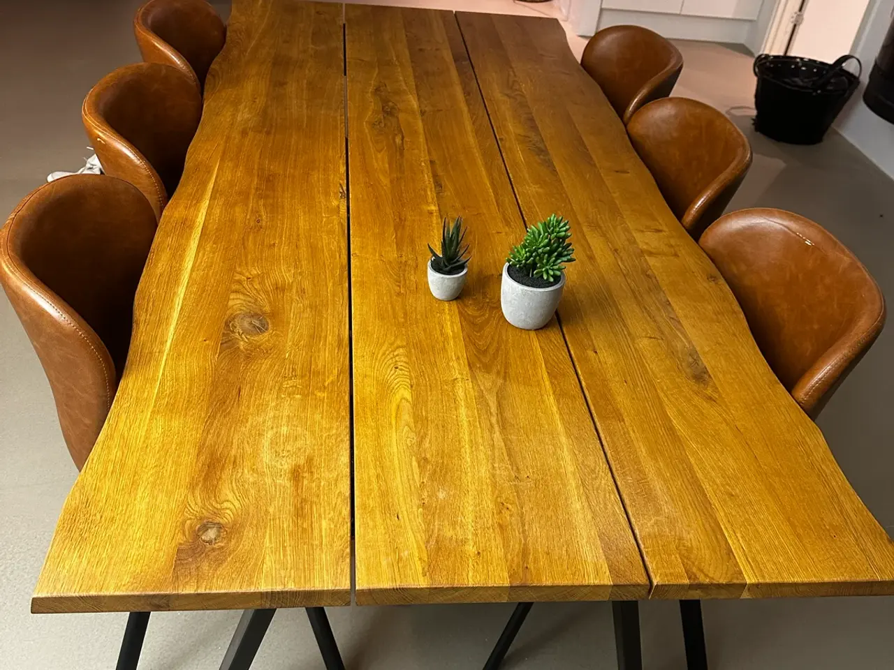 Billede 1 - Plankebord i eg