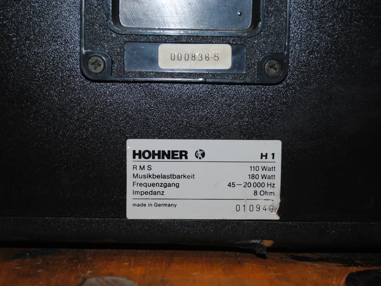 Billede 2 - Et par Hohner H1 sanghøjtalere 110W (passive)