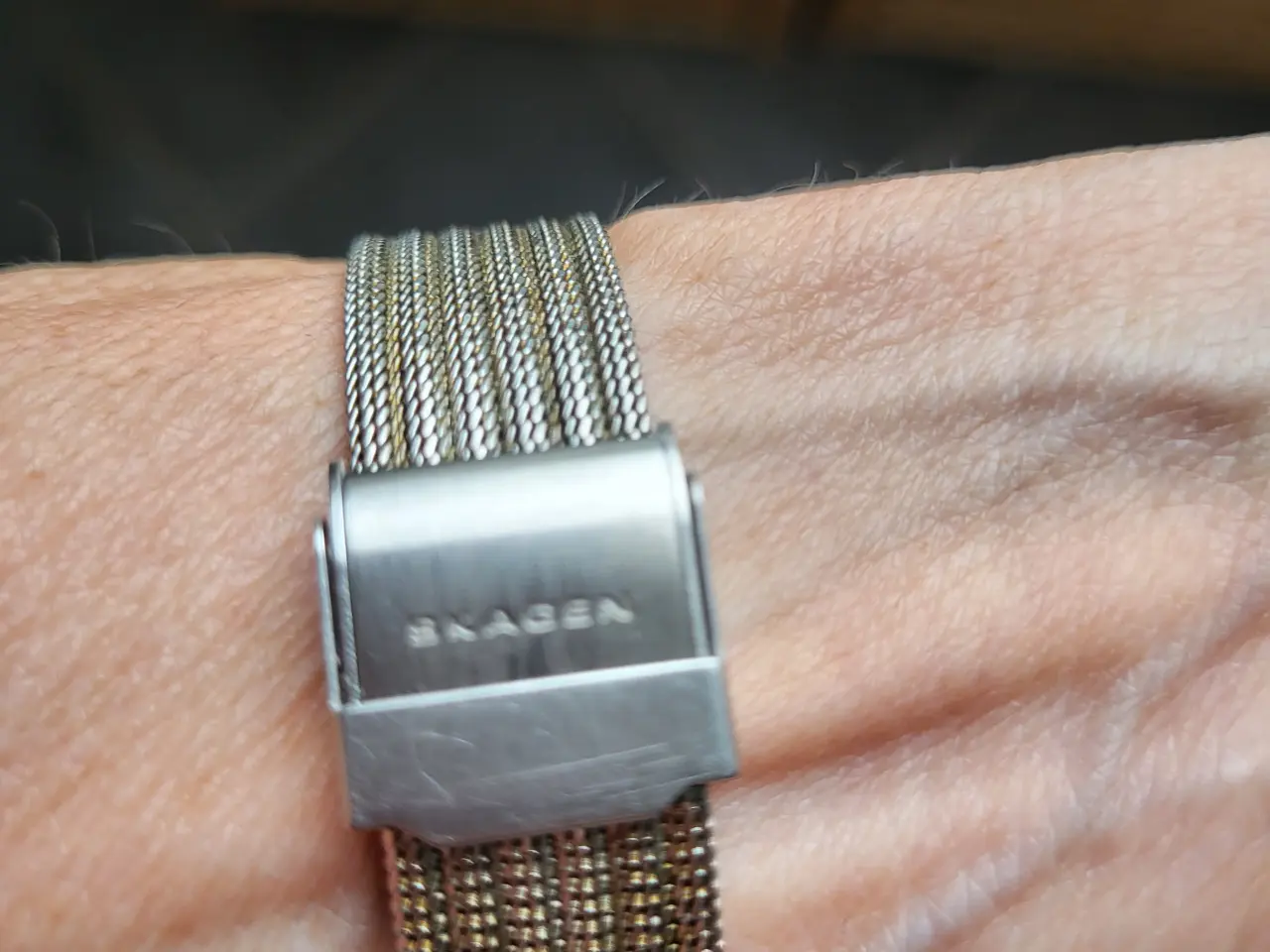 Billede 2 - Skagen dame armbåndsur med stålrem