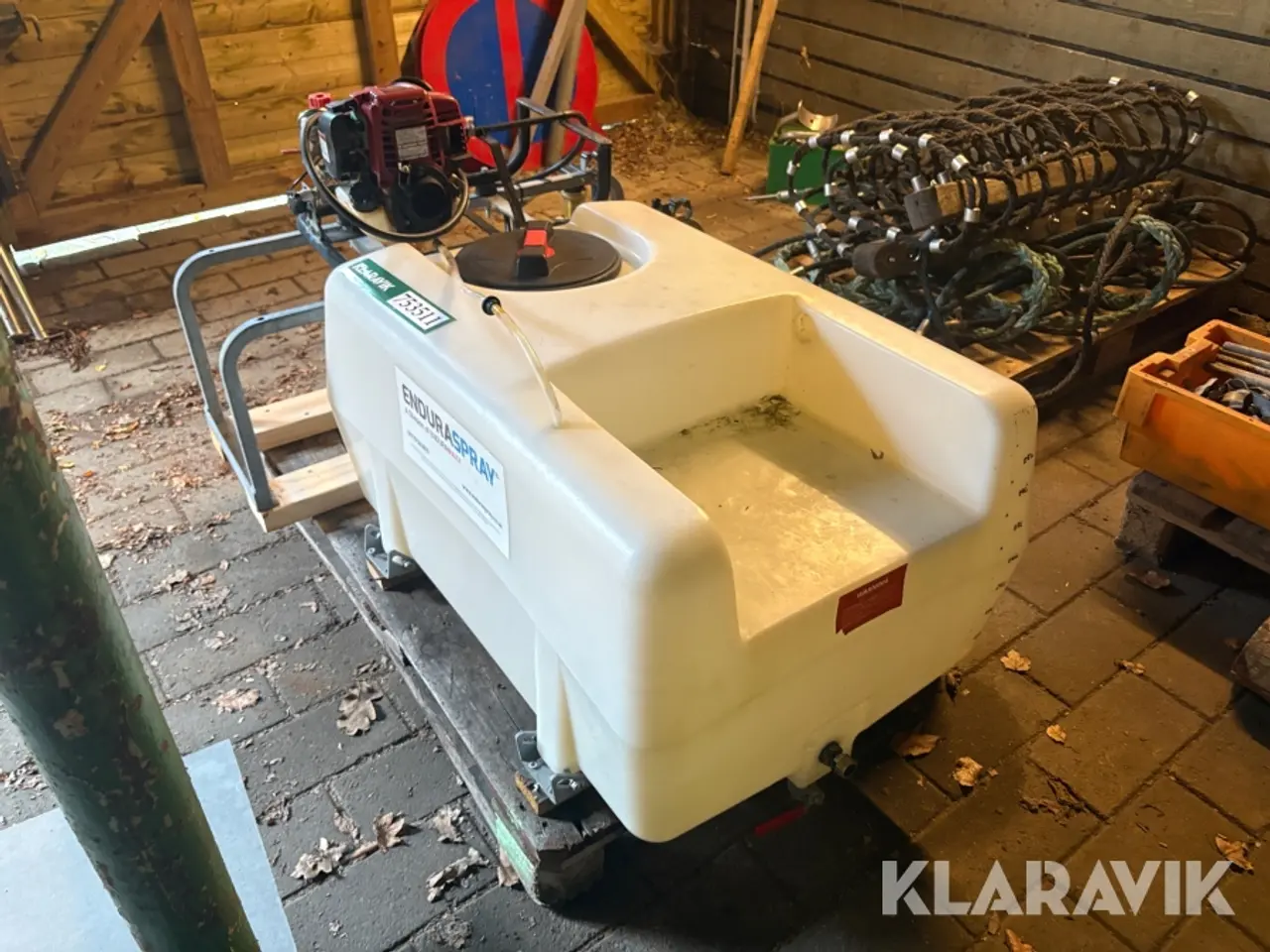 Billede 2 - Vandingsanlæg Enduraspray med 200 liter tank