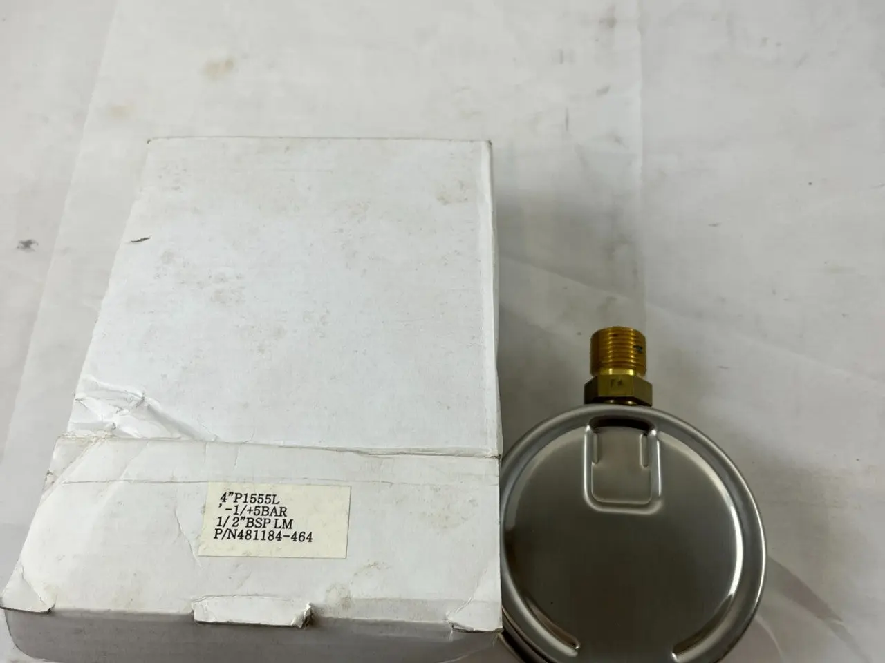 Billede 9 - Pressure Gauge P1555L -1 To +5 Bar 4in Dial 1/2 LM