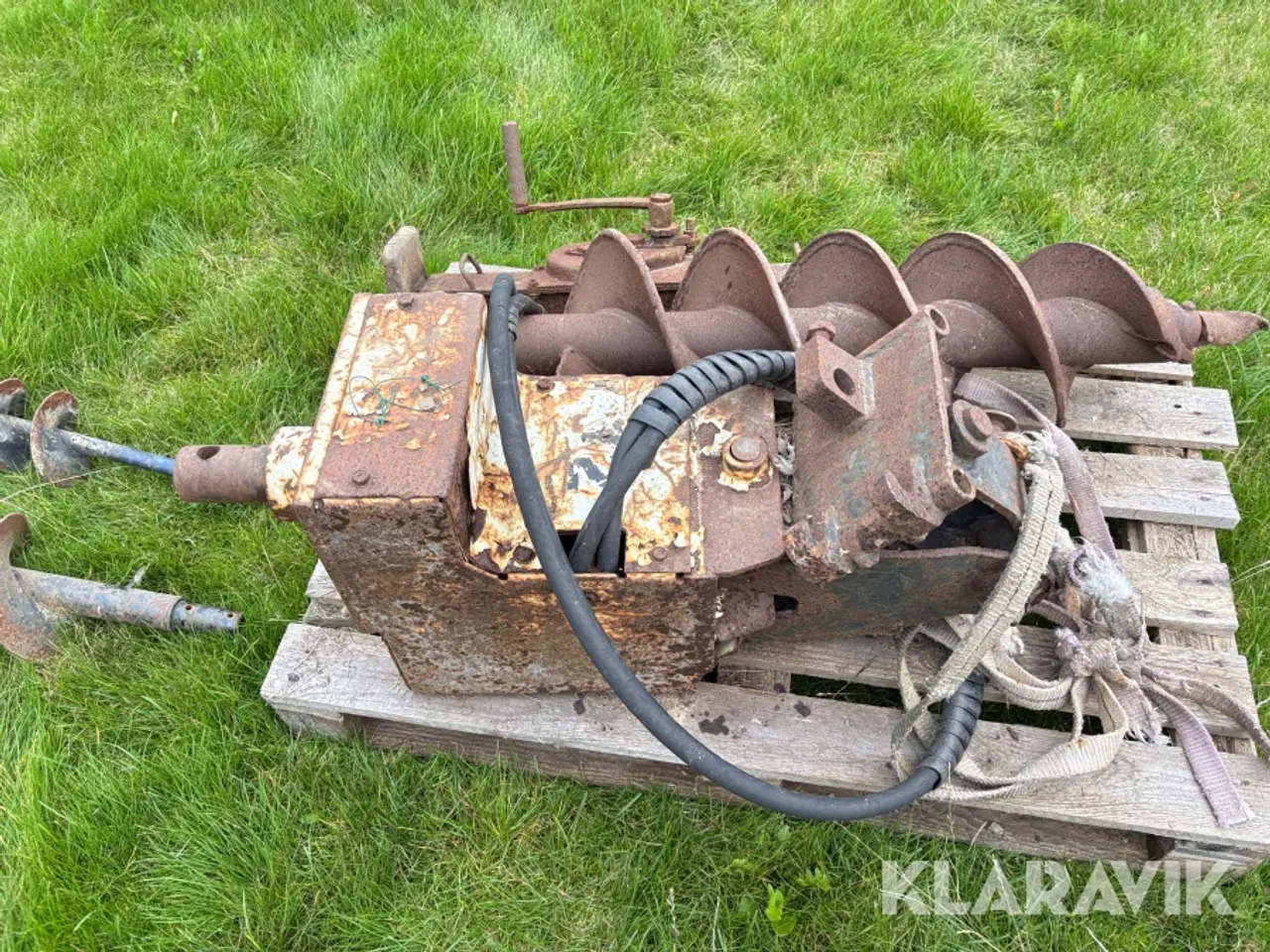 Billede 5 - Jordbor med gearing