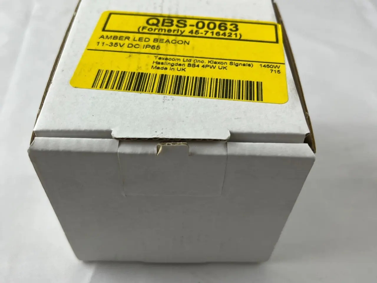 Billede 3 - Klaxon QBS-0063 Amber LED Beacon 11-35V DC IP65