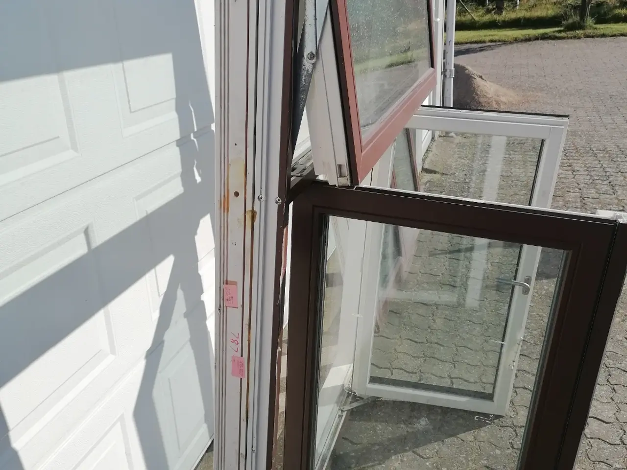 Billede 3 - Træ/Alu Vindue, 3 Lags Termoruder BxH 118x166 