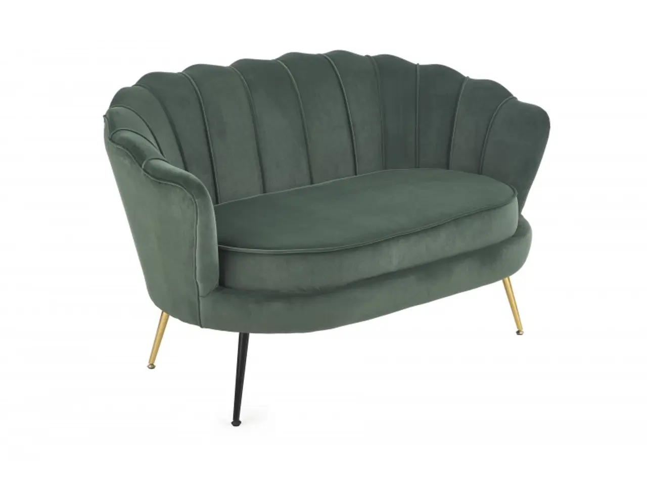 Billede 1 - AMORINITO 2 pers. sofa - Mørkegrøn