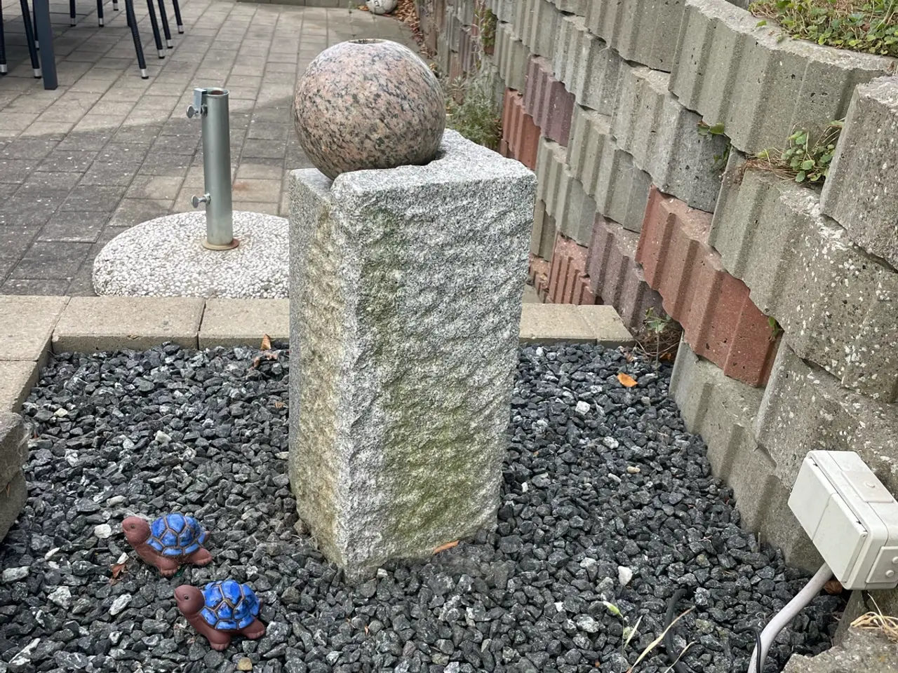 Billede 2 - Springvand med kugle