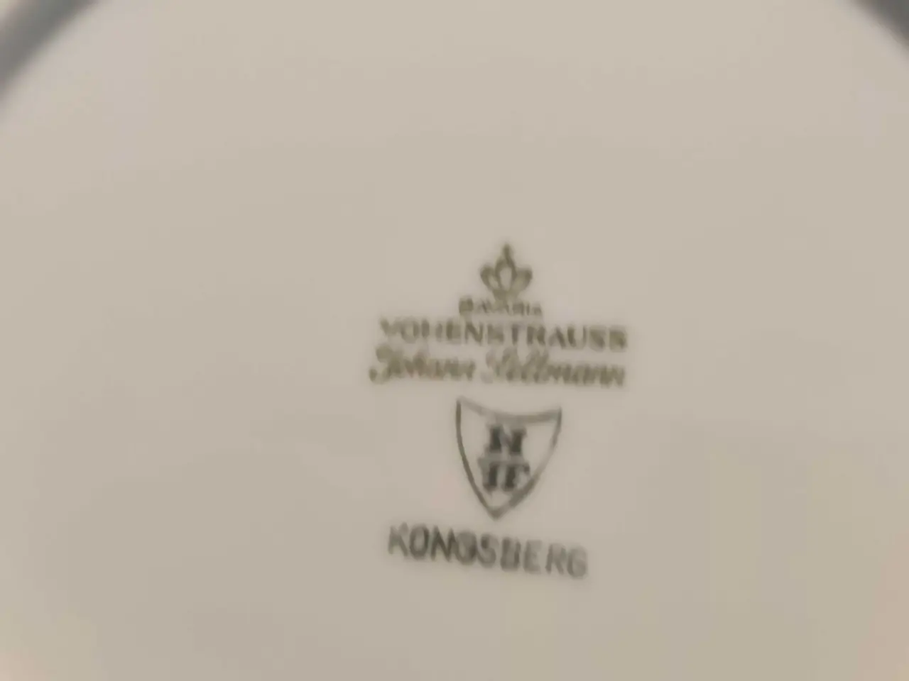 Billede 2 - Kongsberg kaffekopper under- og kagetallerkner 