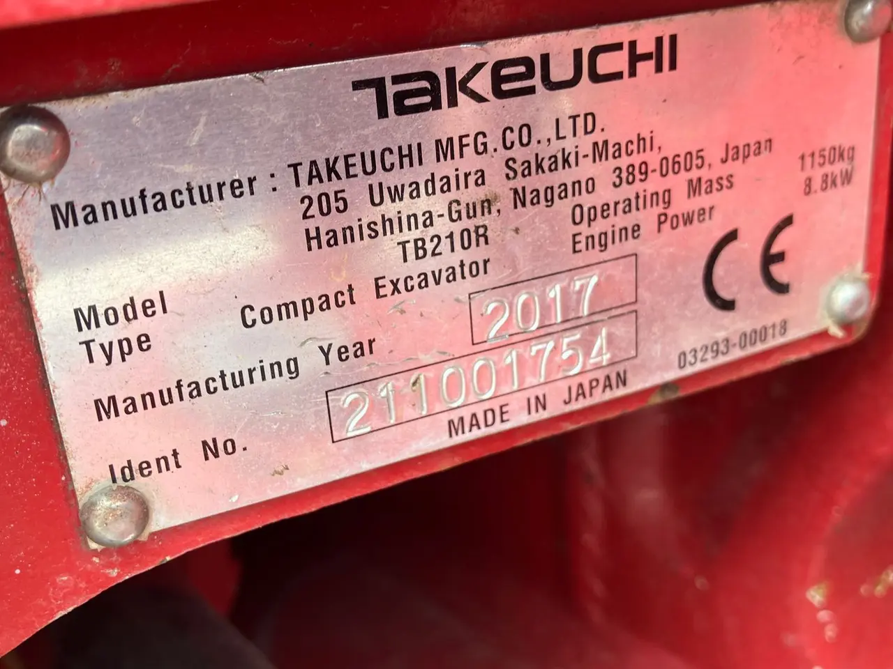 Billede 9 - Takeuchi TB210R