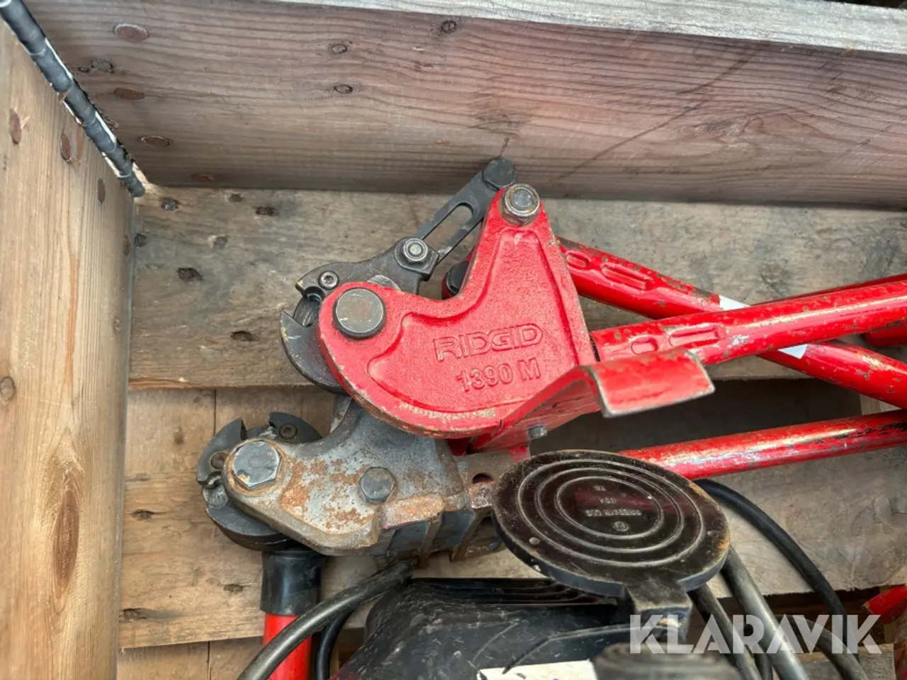 Billede 12 - Assorteret værktøj Ridgid - 1 palle