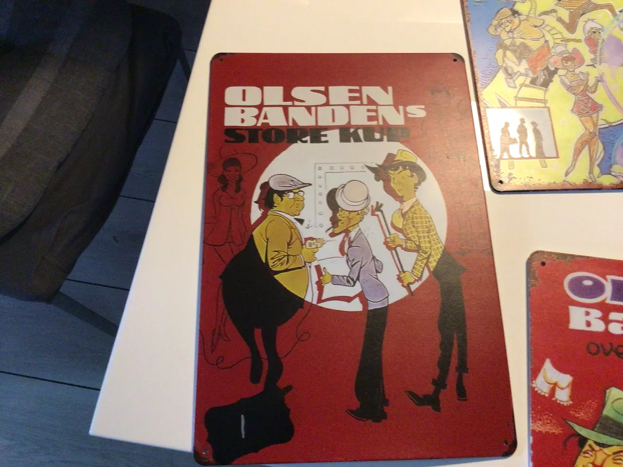 Billede 2 - Metalskilte “Olsen Banden”