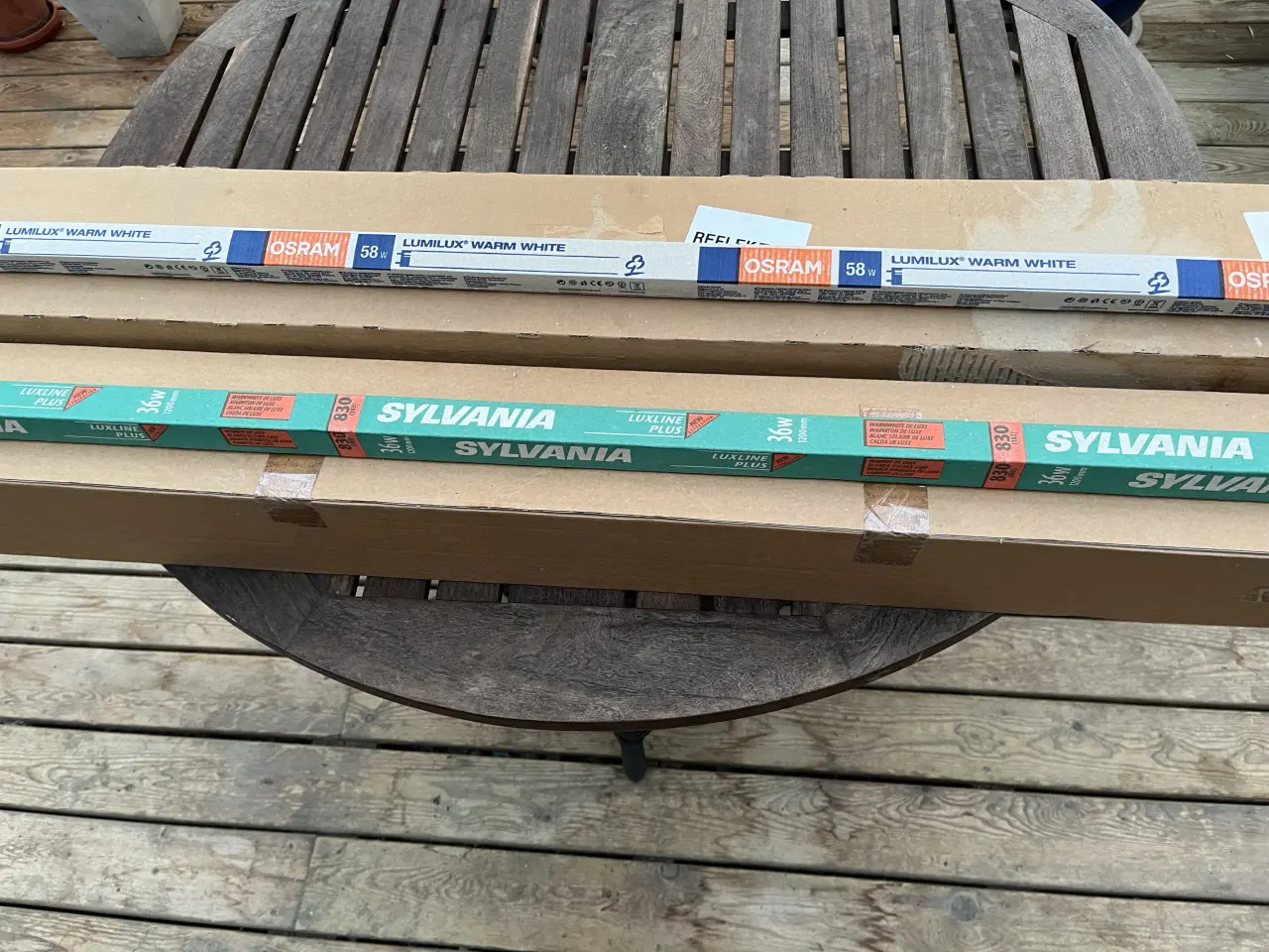 Billede 2 - Lysstofrør 15stk 58w 150 cm og 8 stk 36w 120cm