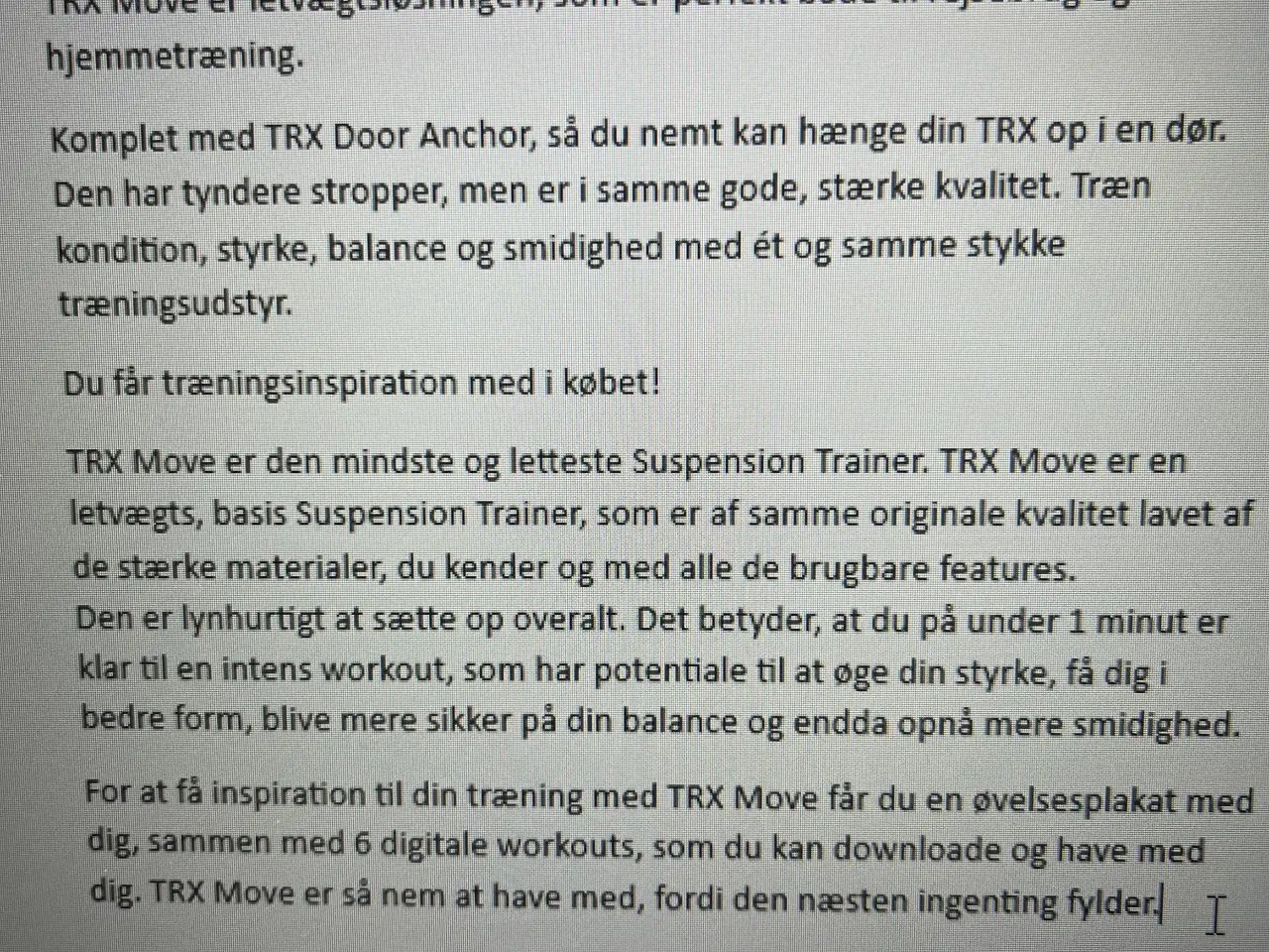 Billede 3 - TRX MOVE SUSPENSION TRAINER 