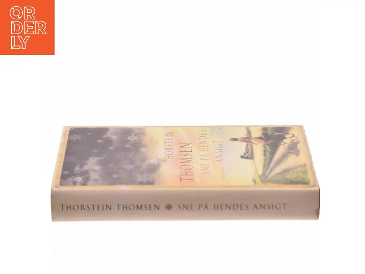 Billede 2 - Sne på hendes ansigt af Thorstein Thomsen (f. 1950) (Bog)
