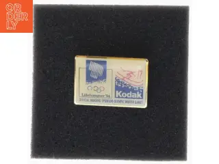 Lillehammer 1994 Olympiske Lege Kodak Sponsor Pin (str. 3,5 x 2,5 cm)
