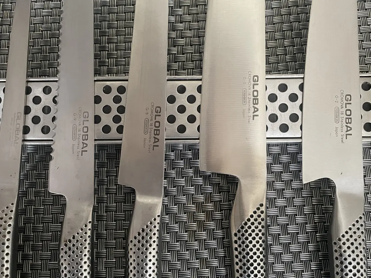 Billede 2 - 6 global knive med ophæng