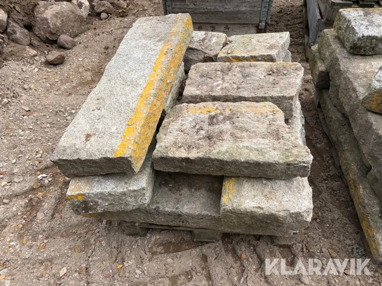 Billede 4 - Granit kantsten - 2 paller af cirka 12