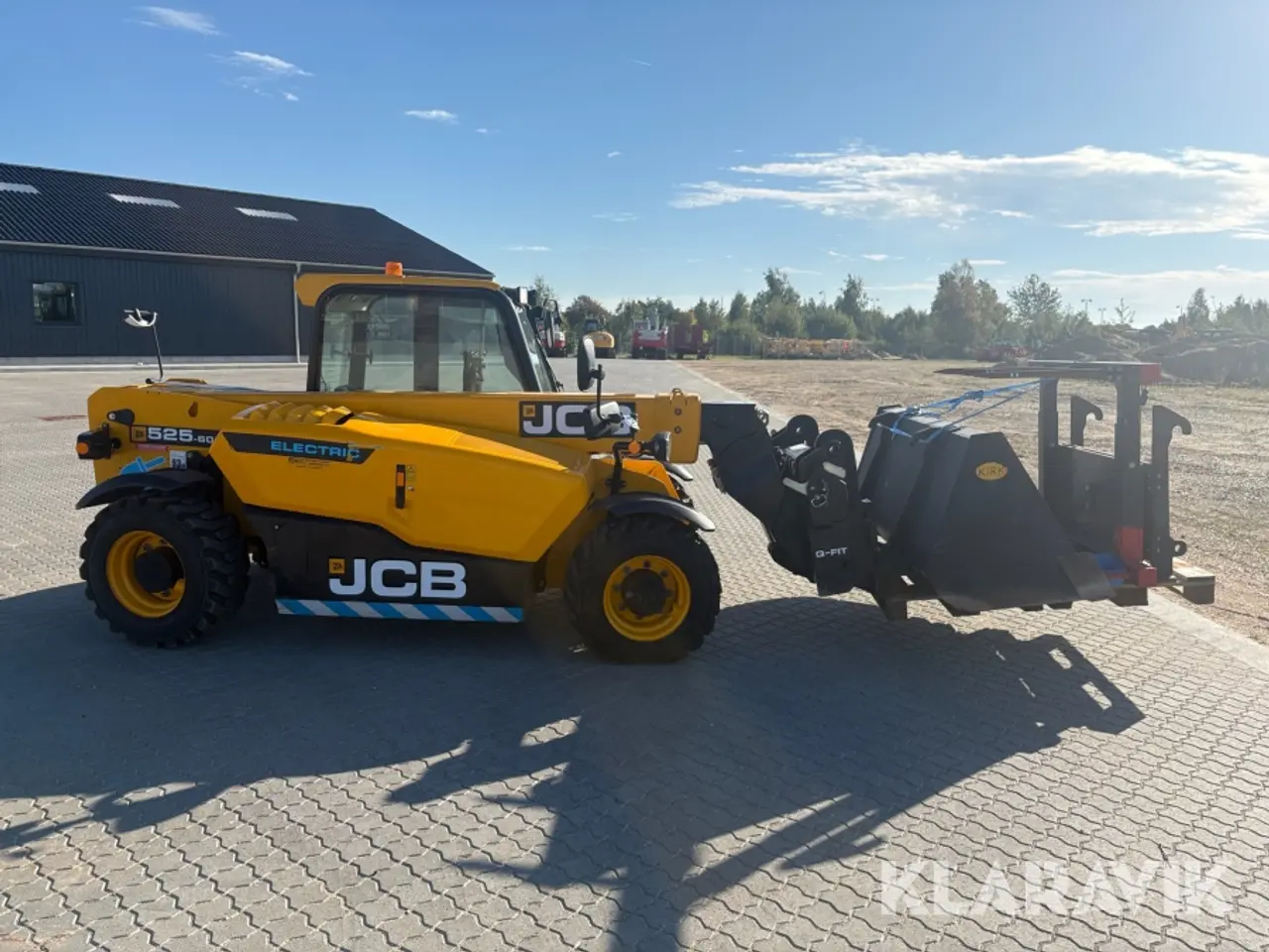 Billede 7 - Teleskoplæsser JCB 525-60E med tilbehør