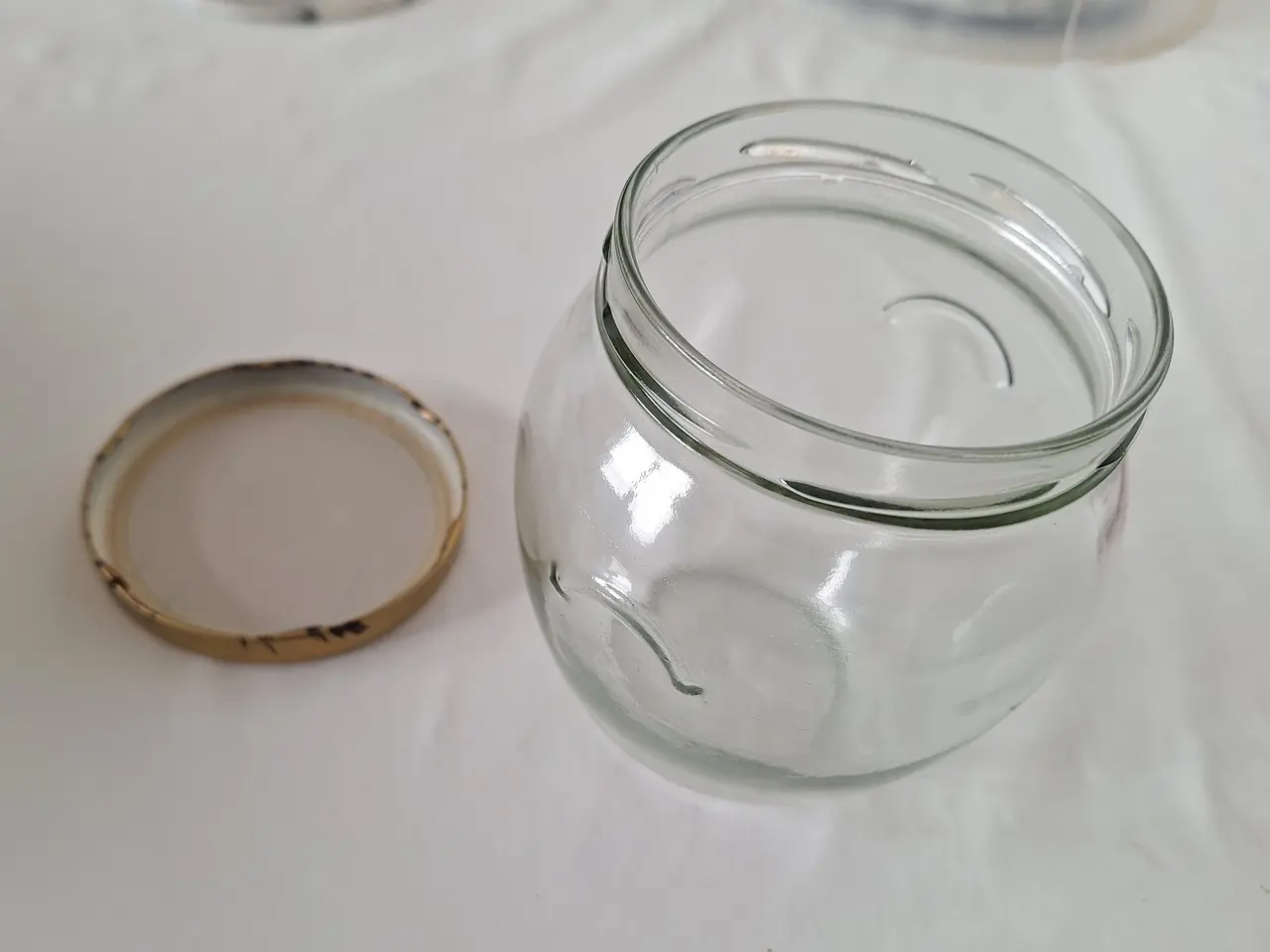 Billede 2 - Opbevarings-glas