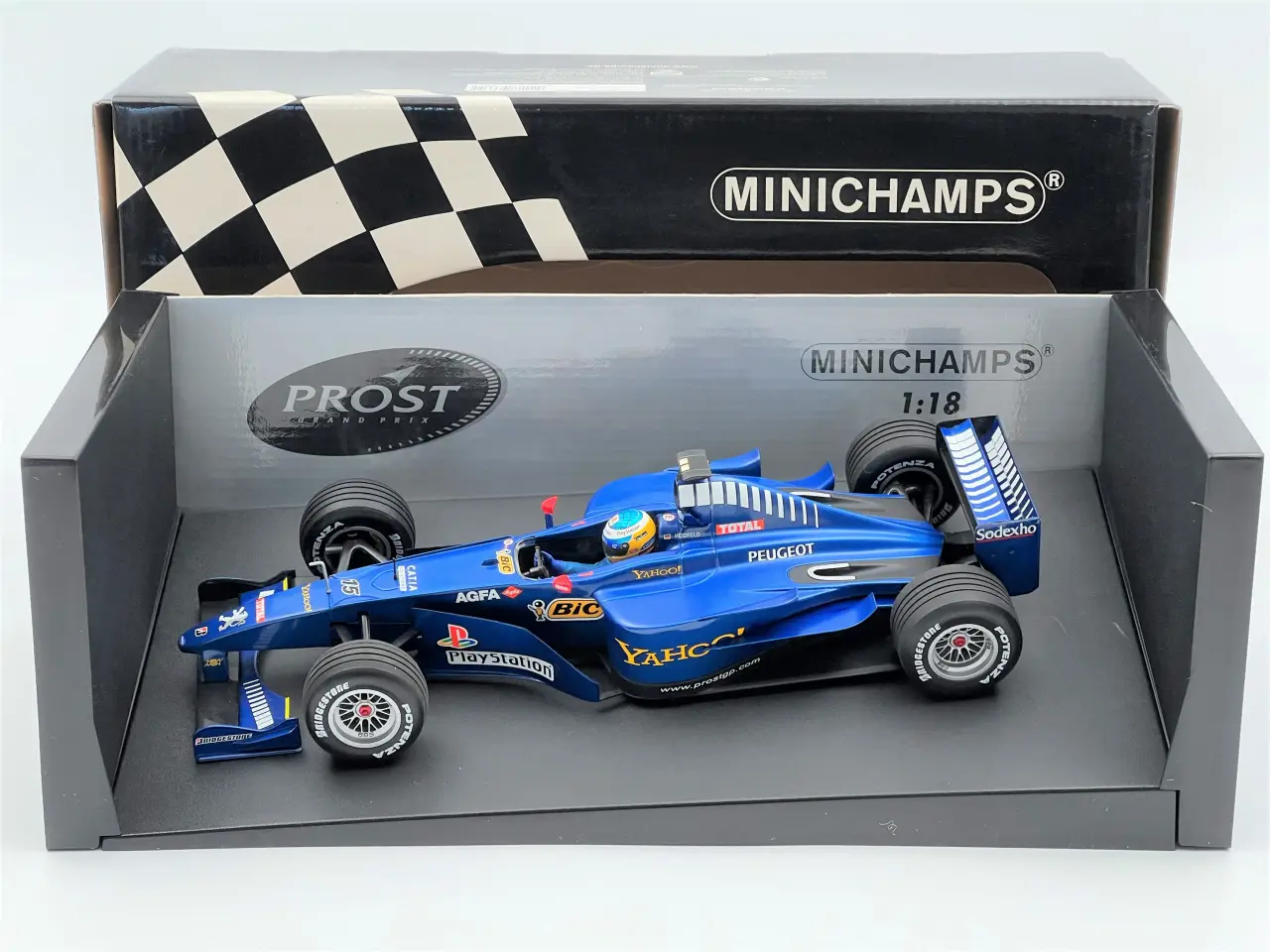 Billede 8 - 2000 Prost-Peugeot AP03 F1 #15 Nick Heidfeld 1:18